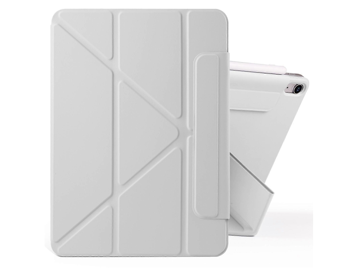 Capa de couro Webake para tablet com deformação magnética e fivela fixa