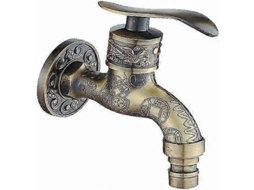 Torneira Retrô Para Banheiro, Misturador De Bancada Água Quente E Fria, Bar. Aquaforge