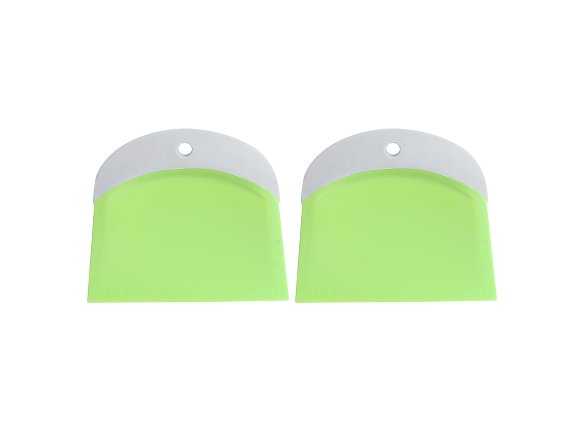 LAXISCREED: 2 Espátulas de Plástico para Massa Verde