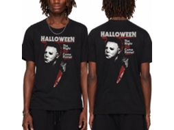 Rockinstone Halloween He Black Adult T-shirt Size:s