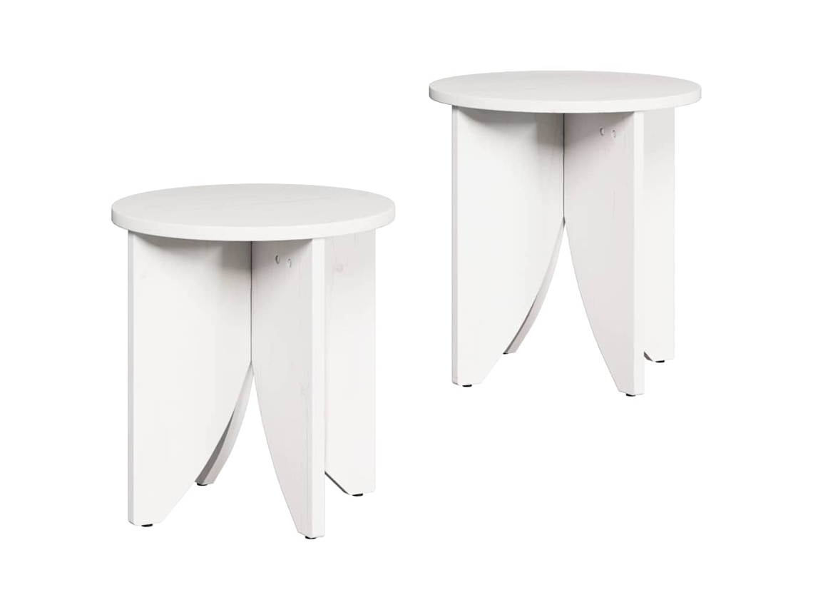 Mesa de Centro 2 Pcs Branco MAISON EXCLUSIVE