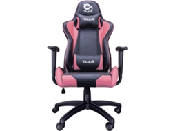 Cadeira Gaming TALIUS tal-Gecko-Pnk (Até 120 kg - Rosa)