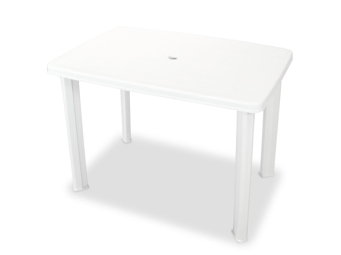 Conjunto Bistrô 3 Pcs Plástico Branco MAISON EXCLUSIVE