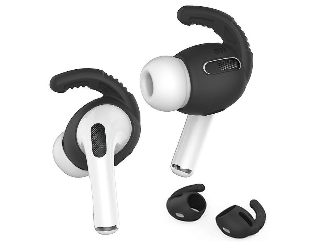 Capa de Silicone Ahastyle Pt 100 para Apple Airpods Pro, Ganchos Antiderrapantes Orelha, 1 Par Protetores Au Riculares Antiperda GOKOCO