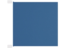 Guarda-sol De 140 X 600 Cm Azul Para Pátio, Terraço