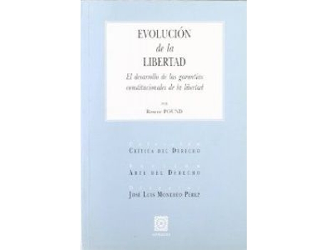 Livro Evolución De La Libertad de Roscoe Pound (Espanhol)