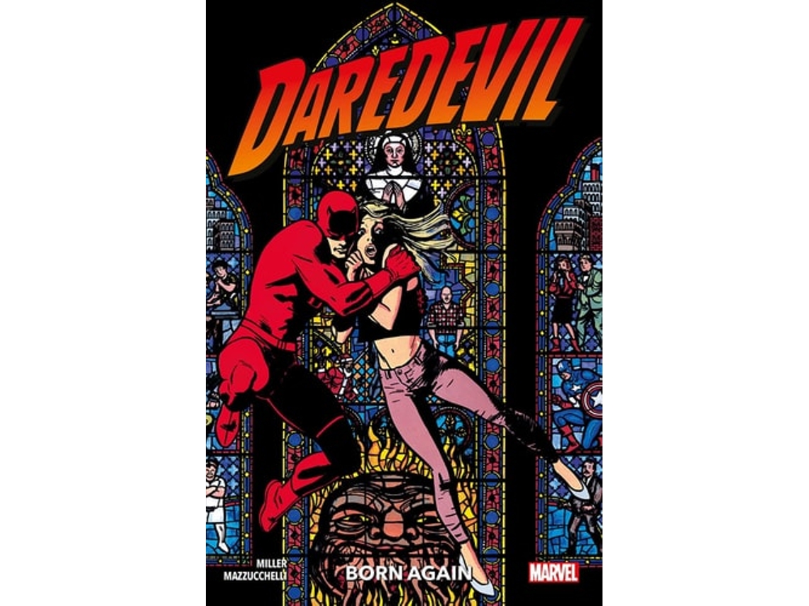 Livro Daredevil Born Again de Frank Miller (Inglês)