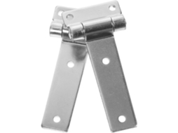Dobradiças De Aço Galvanizado Reforçado Yardenfun 2 Unidades Para Portas Armários, Resistentes E Dobráveis, Para Caixas