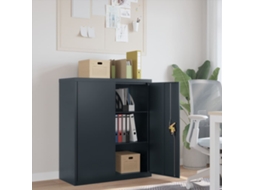Vidaxl Arquivador 90x40x105 Cm Aço Antracite