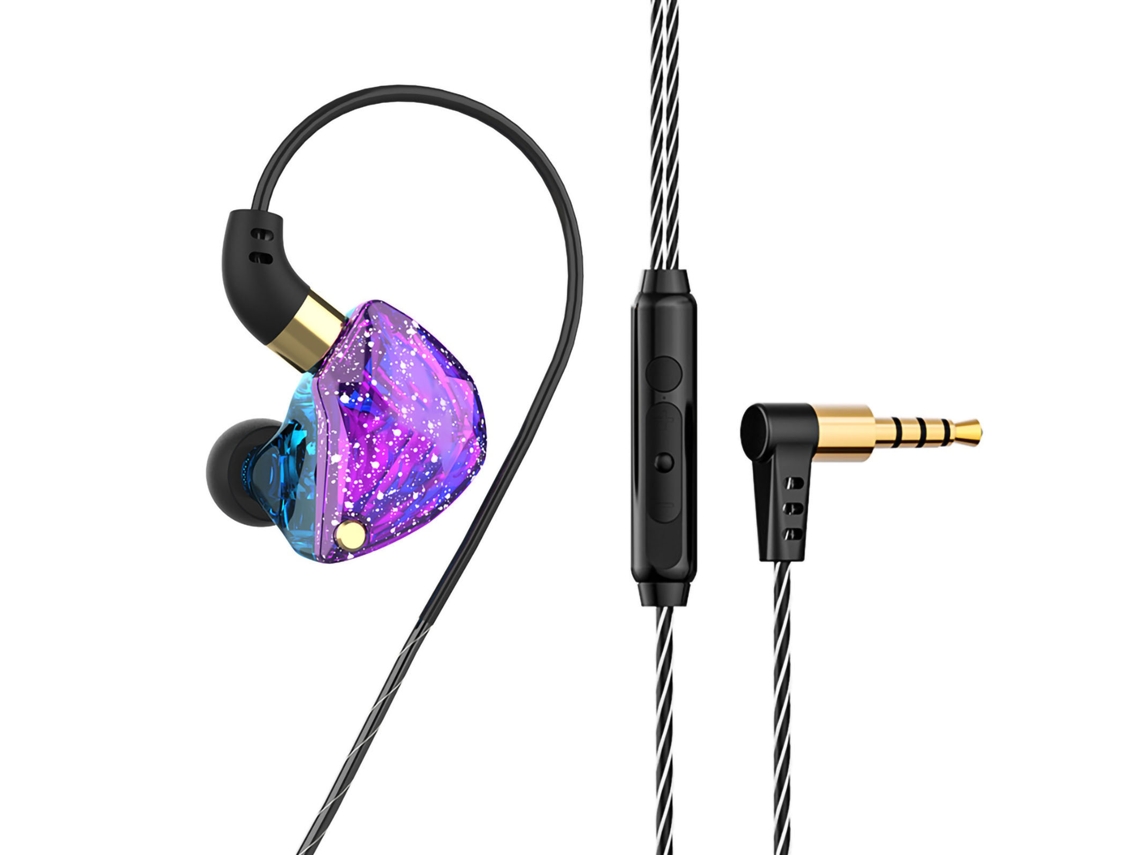Fones de Ouvido Intra auriculares LAXISCREED Bass Microfone