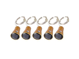 Luz De Garrafa Solar 20 Leds Fio De Cobre Com Bodega Para Decoração De Festas Jardim Casamento Blanco