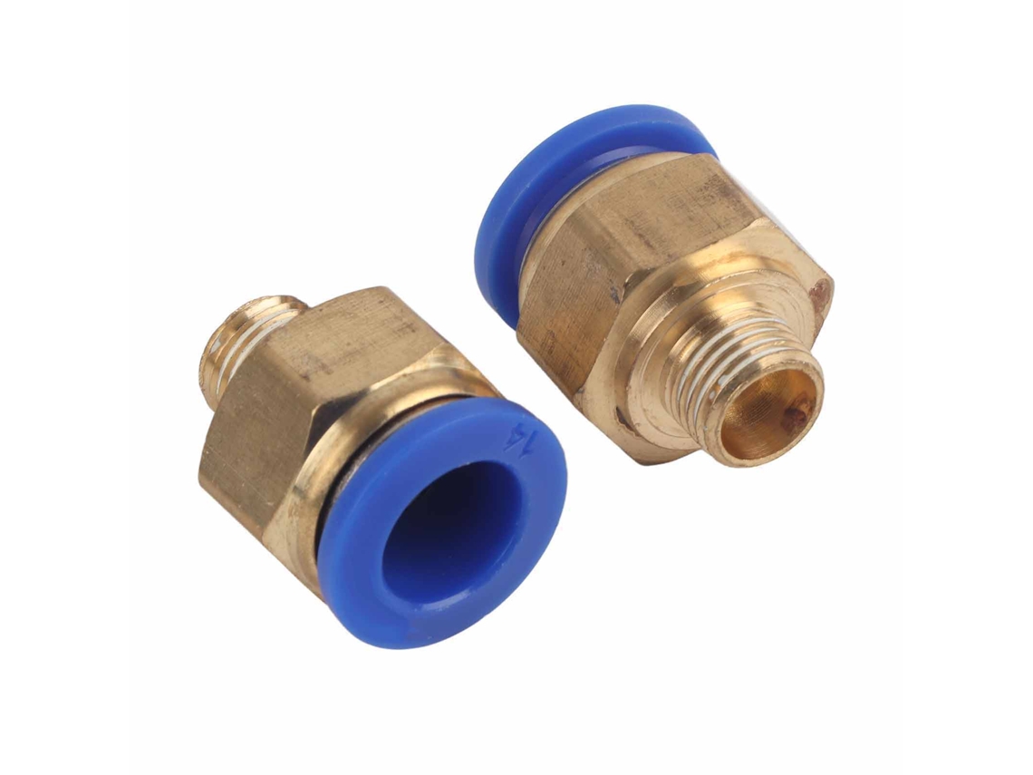 Laxiscreed Conector Pneumático Rápido De 14mm Com Rosca Macho Para Encaixe Fácil