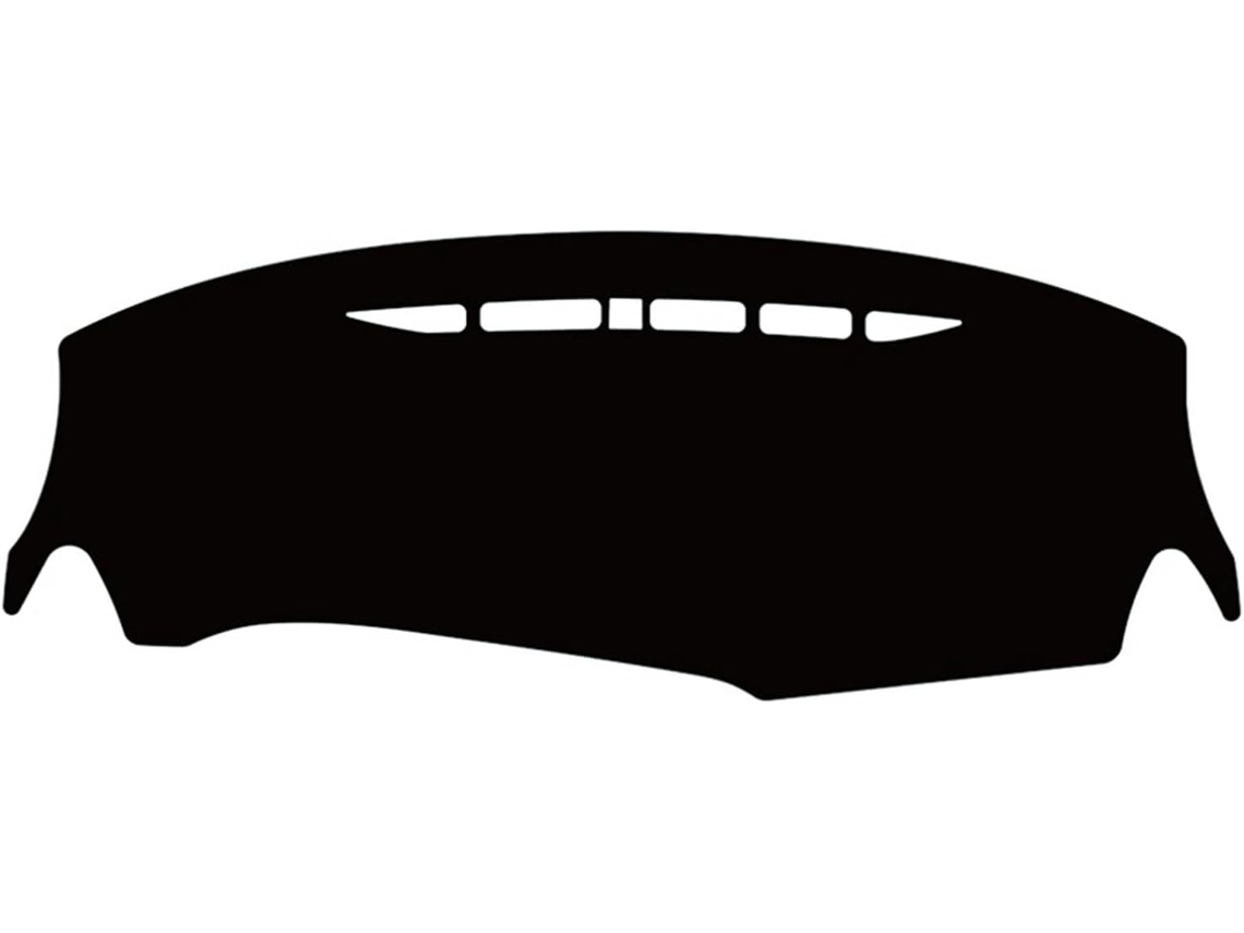 Tapete Automotivo para Painel de Carro em Couro e Fibra de Carbono com Proteção Solar...