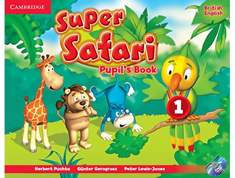 Livro Super Safari 1 Pupils Book 3 Años (+Dvd) de Vários Autores (Inglês)