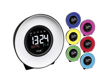 Despertador Tfa 60.2023.02 Sons Da Natureza Recarregável Usb Temporizador De Sono
