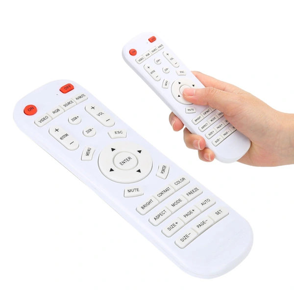 Controle Remoto Branco Para Projetor