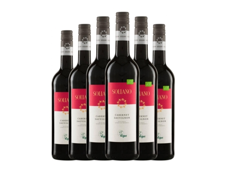 Vinho SOLIANO Cabernet Sauvignon (0.75 L - 6 Unidades)