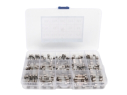 Conjunto De Fusíveis De Tubo De Vidro Laxiscreed Com 15 Tipos, Proteção De Circuito, 0.1a A 30a