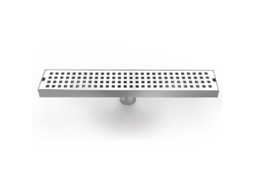 Ralo Chuveiro Inox 30cm com Filtro Cabelo AQUAFORGE