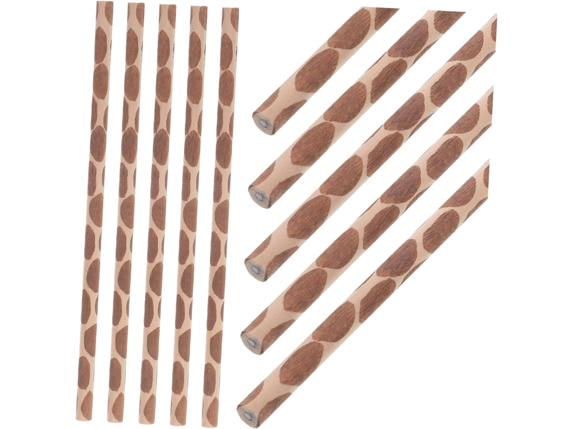 Conjunto De 10 Lápis Com Estampa De Animais Para Crianças, Material Escolar, Lembrancinha, Divertidos Volta
