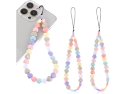 A Alça De Celular Tiesome, Um Acessório Fofo Com Miçangas, É Perfeita Para Mulheres E Meninas. Ideal Para O Pulso E Para Pendurar No Celular. Perfeita