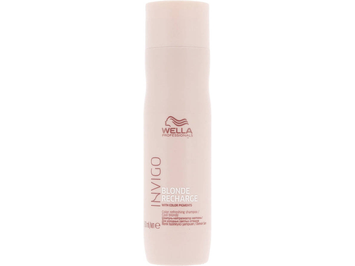 Champô WELLA PROFESSIONALS Invigo Cool Blonde Recharge Duo (250ml)