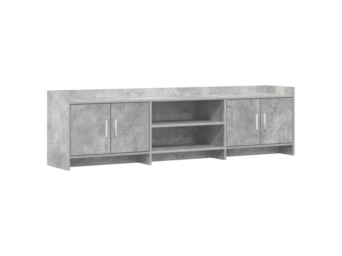 Vidaxl Gabinete Para Tv 168 X 33 X 47 Cm Cinzento Cimento