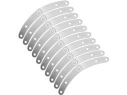 Luxshiny Conjunto De 20 Dobradiças Metálicas Reforçadas Para Tampas Caixas Joias, Com Controle De Movimento E Acabamento