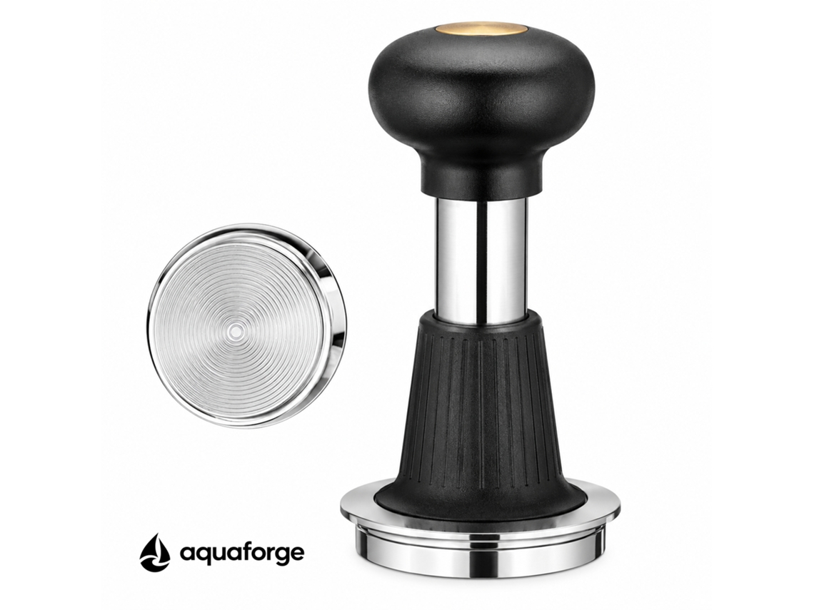 Tamper De Café Aquaforge Com 51 Mm E Aço Inoxidável Para Espresso