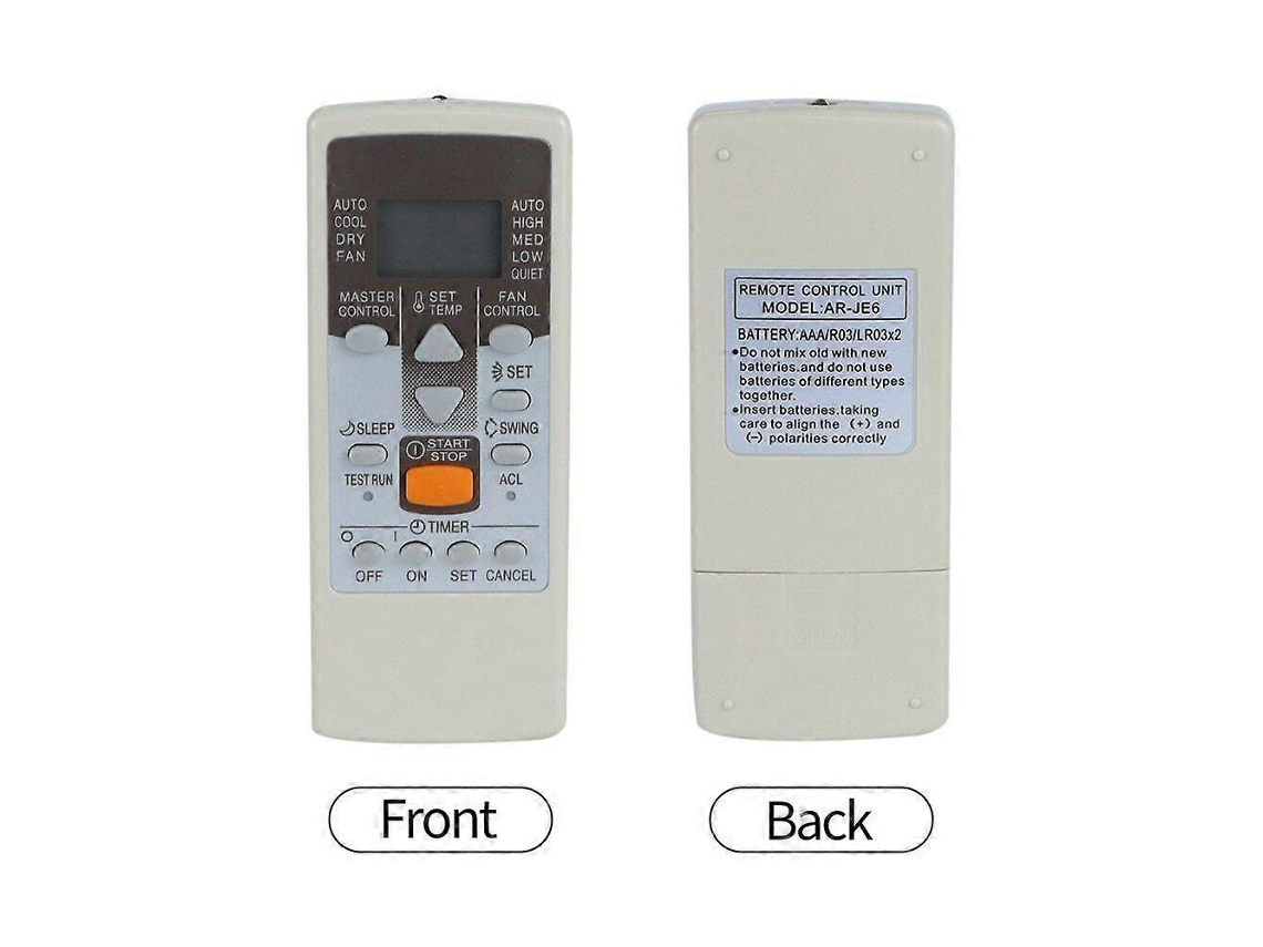 Ar je6 para Fujitsu Geral Ac Controle Remoto Ar je4 Ar je10 Ar je5 Ar je9_ozo