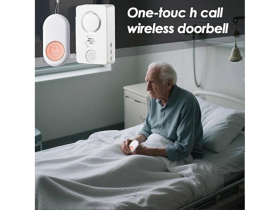 Alarme De Cama, Campainha De Alerta Sem Fio Inteligente, Dispositivo Recarregável De Monitoramento Para Cuidadores, Para Enurese Noturna Em Crian