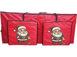 Saco Para Árvore De Natal - Organizador Com Zíper E 2 Bolsos | Artigos Para Festas