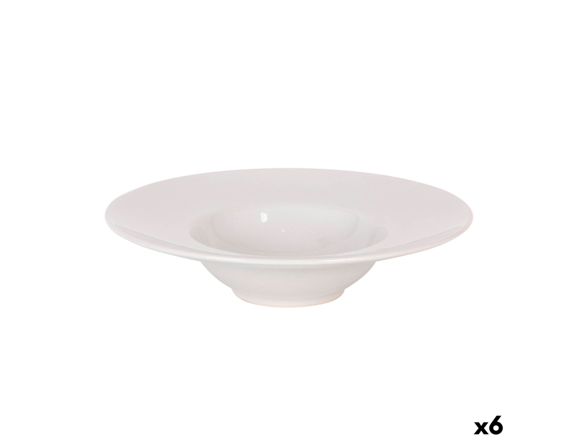Prato Fundo Rissoto LA MEDITERRÁNEA Bari 28x28x6,8 cm 6 Unidades
