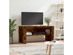 Vidaxl Móvel De Tv 80x40x40 Cm Derivados De Madeira Carvalho Fumado