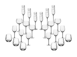 Conjunto Completo De Copos Sten - 24 Peças