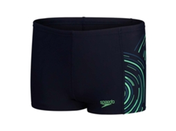 Boxer de Natação Plastisol Placement Colorido 9-10 Years Rapazspeedo