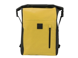 Mochila Impermeável 25l Pvc Resistente Viagens Ar Livre Amarela