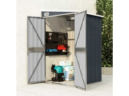 Vidaxl Abrigo Suspenso Para Jardim 118x100x178 Cm Aço Antracite