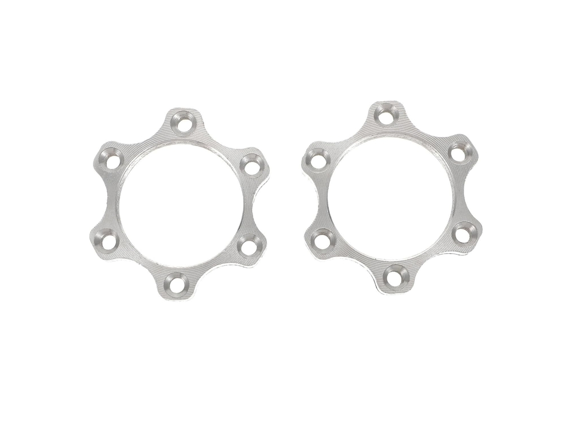Adaptador De Freio A Disco De 2 Peças Para Bicicletas, 6 Furos, Liga De Alumínio