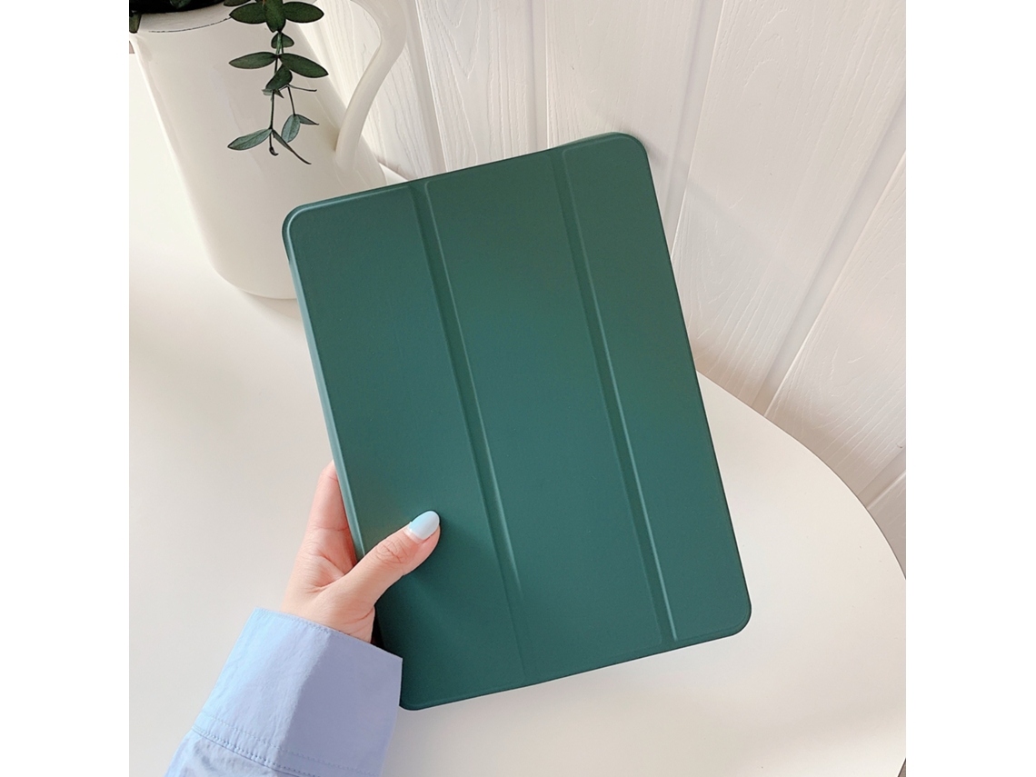 Elysve Capa Para Ipad 9.7, Material Resistente, Antiqueda, Verde