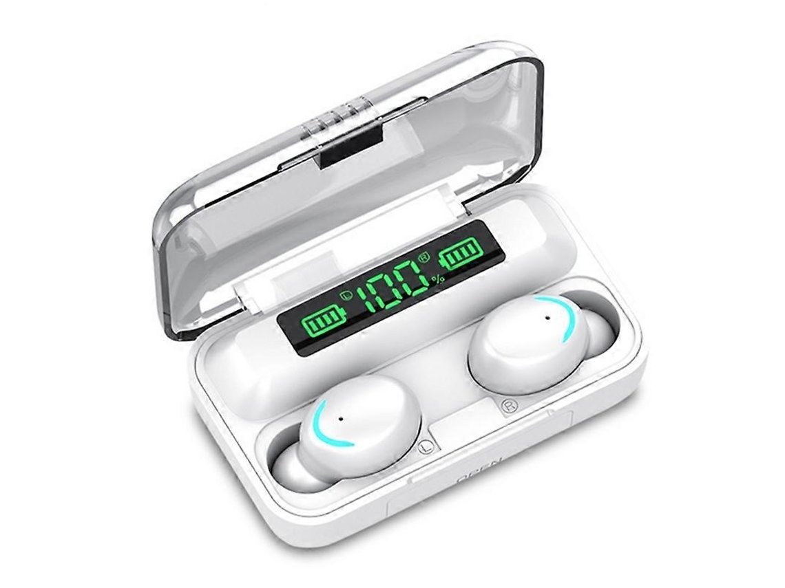 Fones De Ouvido Bluetooth Com Luz Led E Display Digital F9 5c Ly Ebike