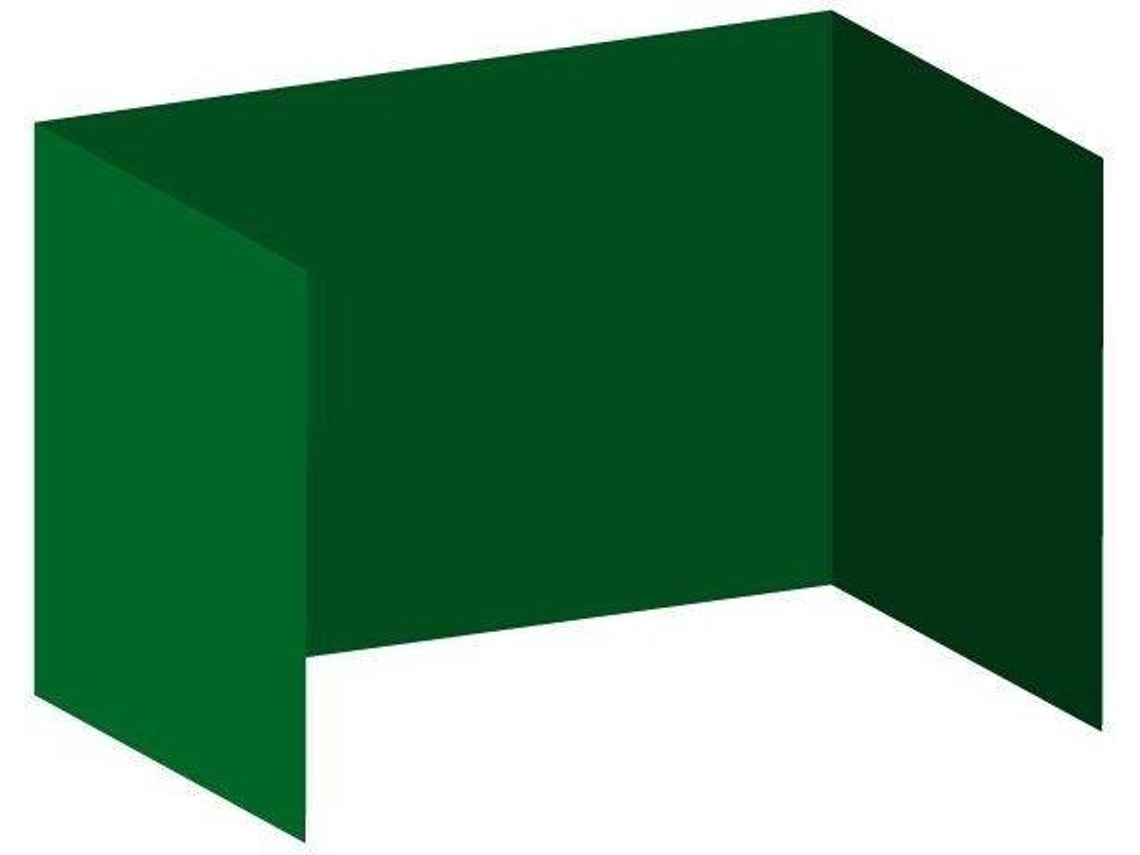 Pack 3 Laterais Lisas Para Tendas 3x2 Eco - Verde