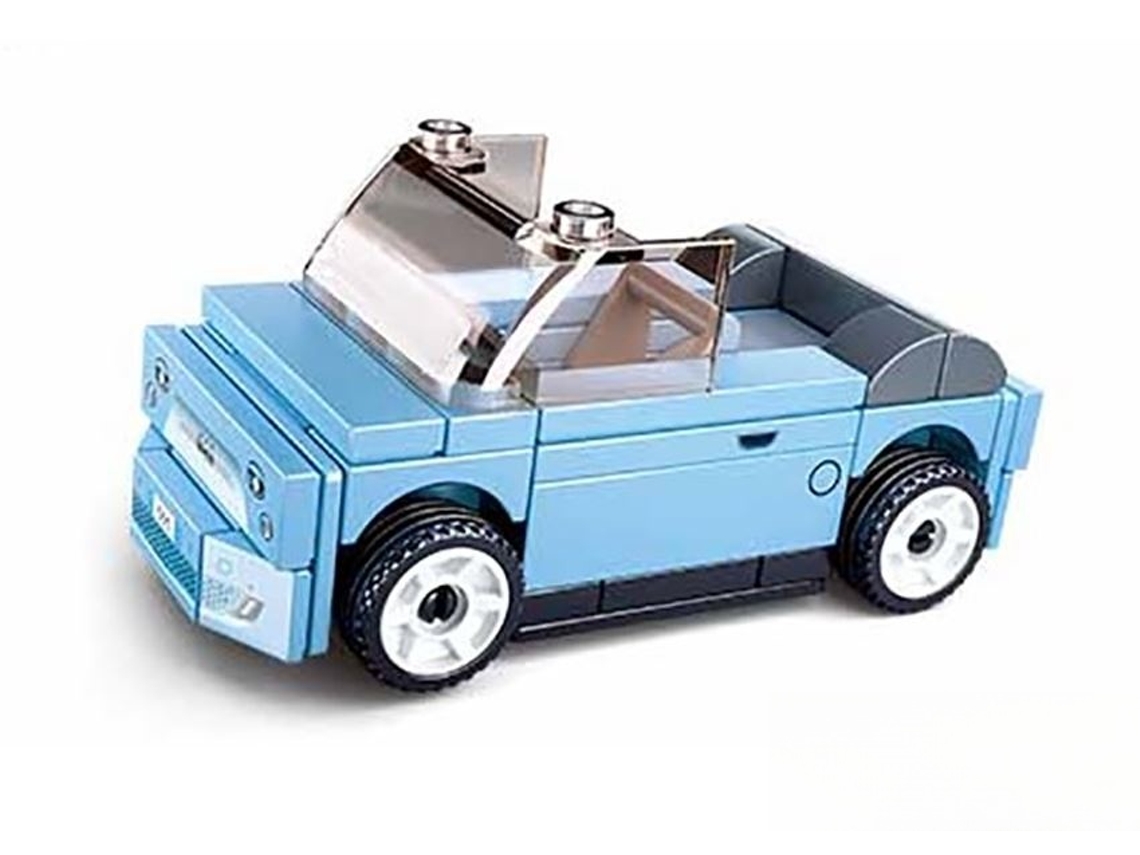 Sluban Pullback Electric Car Blue M38-b1067g