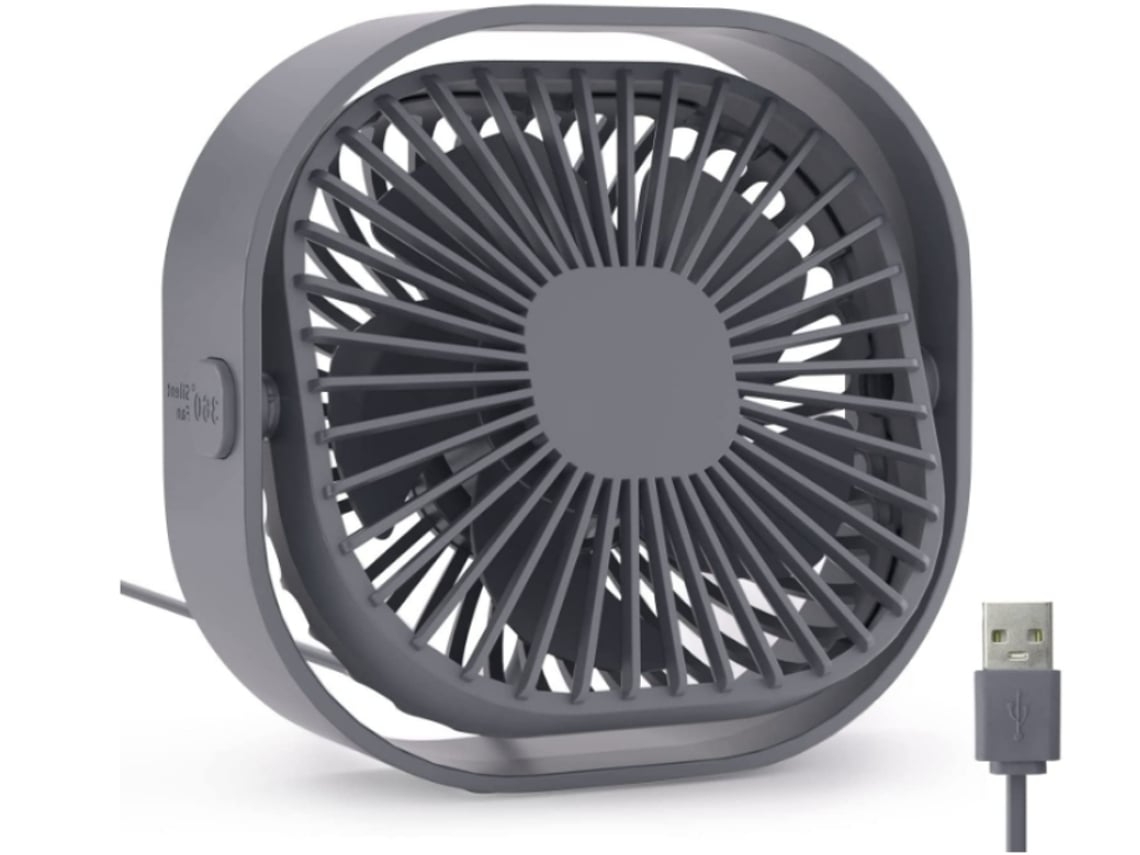 Ventoinha Portátil ENZON FS0412ZZH48 (5 W - Diâmetro 13 cm)