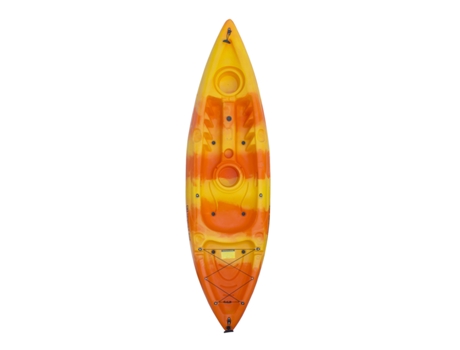 Caiaque WATERFALL Touring One (Laranja - HDPE - Até 150 kg)