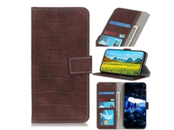 Capa De Celular Flip Em Couro Com Textura De Crocodilo Para Xiaomi Poco X5 Pro 5g / Redmi Note 12 Pro 5g.