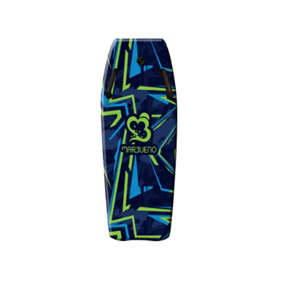 Prancha De Bodyboard - Marbueno - 104 X 50 Cm - Plástico Resistente - Multicolorido - Compacta