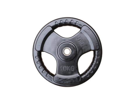 Disco de Musculação VIMAS SPORT de com grip 10 Kg 50mm