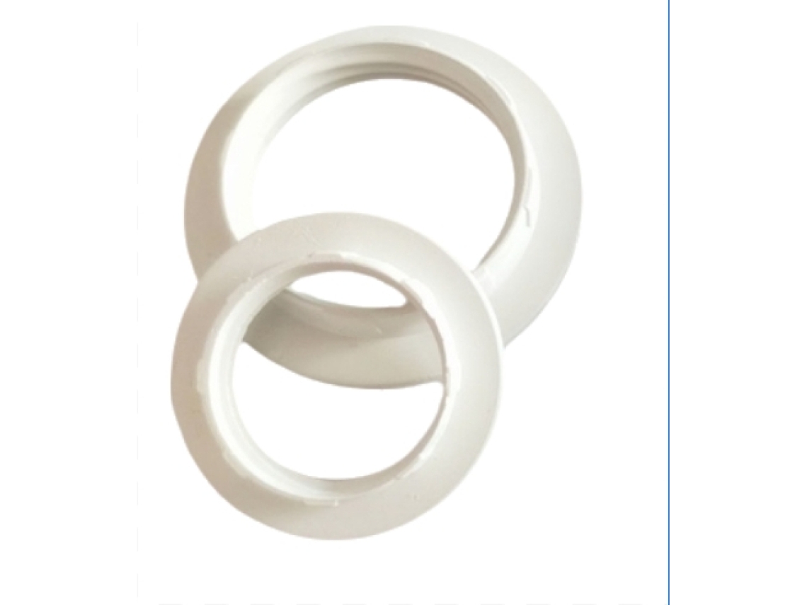 Adaptador Para Abajur De Chão, Anel Resistente E Durável Com Rosca Precisão Fácil Instalação, Fabricado Em Plástico Ao Calor.-aquaforge