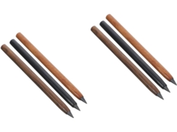 6pièces Crayon Crayon Pour Écriture Et Dessin Innovants Pour Étudiants Art Et